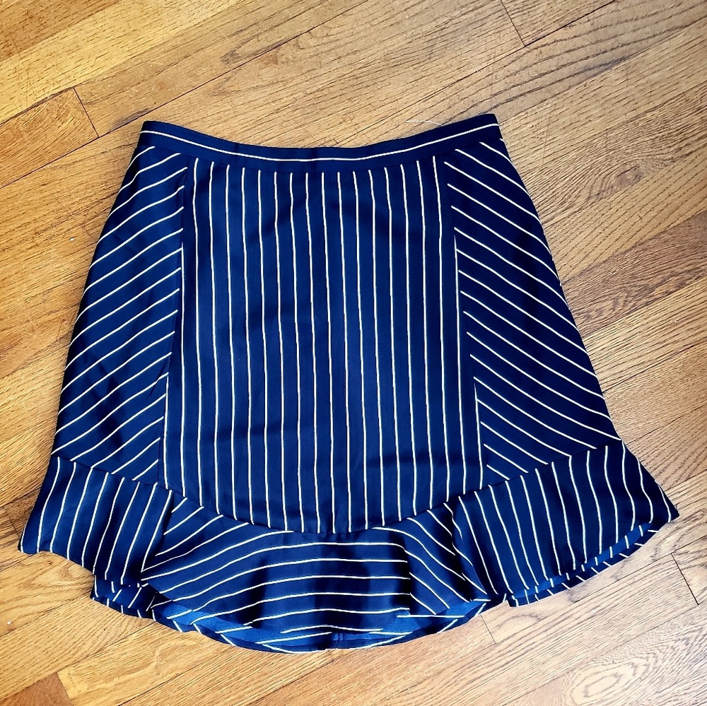 J. Crew flounce mini skirt